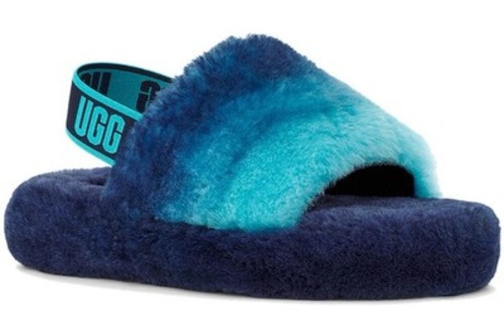 UGG Youth Yeah Slide size 4 color: blue(gradient)